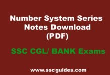 Number System Series Notes Download