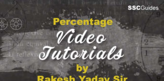 Percentage Video Chapter by Rakesh Yadav Sir
