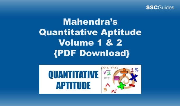 Mahendra’s Quantitative Aptitude