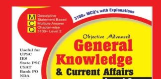 Objective General Knowledge & Current Affairs PDF