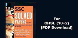 SSC CHSL Practice Booster Book PDF