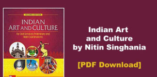 Indian Art and Culture by Nitin Singhania