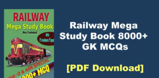 Indian Railway Mega Study Book
