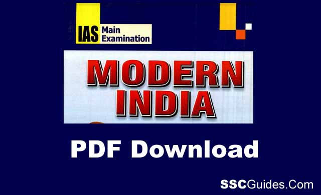Modern India Book PDF By S. Balyan