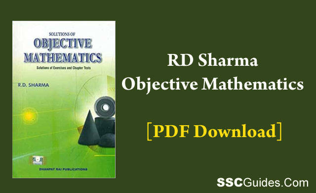 rd sharma objective mathematics pdf