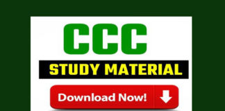 CCC Study Material Book Download