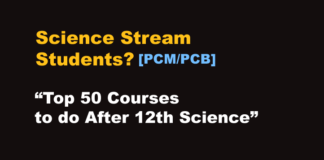 Top Courses After 12th Science