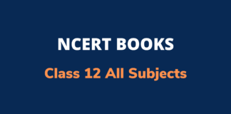 NCERT Books For Class 12 All Subjects