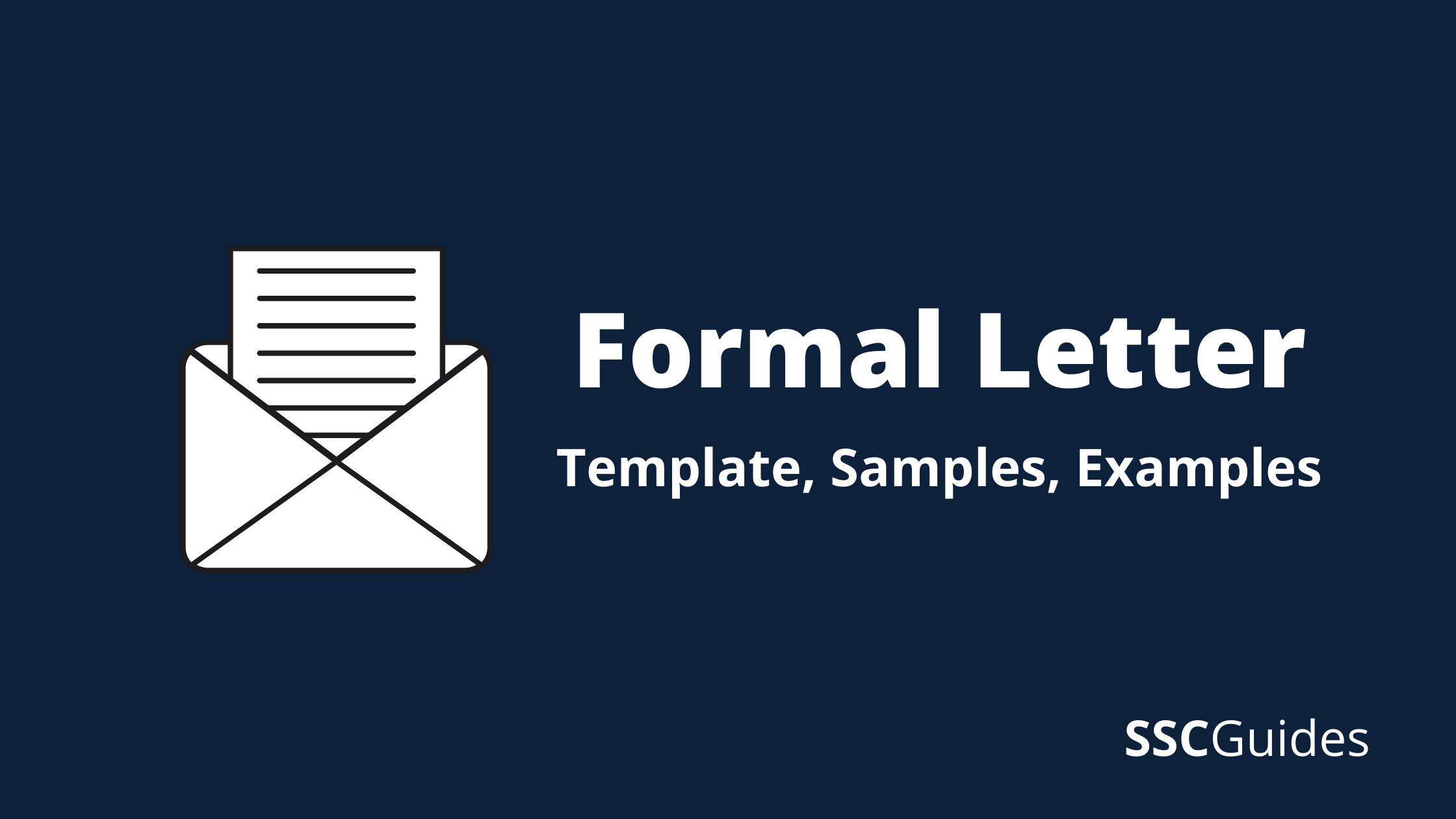 formal letter